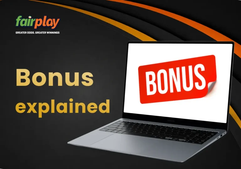FairPlay promotion details explained on a laptop screen.